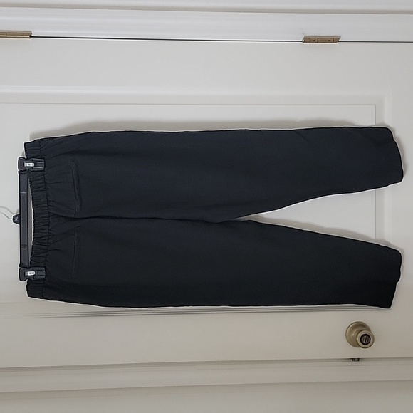 Chico's Size 0.5P Black Drawstring Waist Linen Pants.  Gently Used Condition - Picture 3 of 12